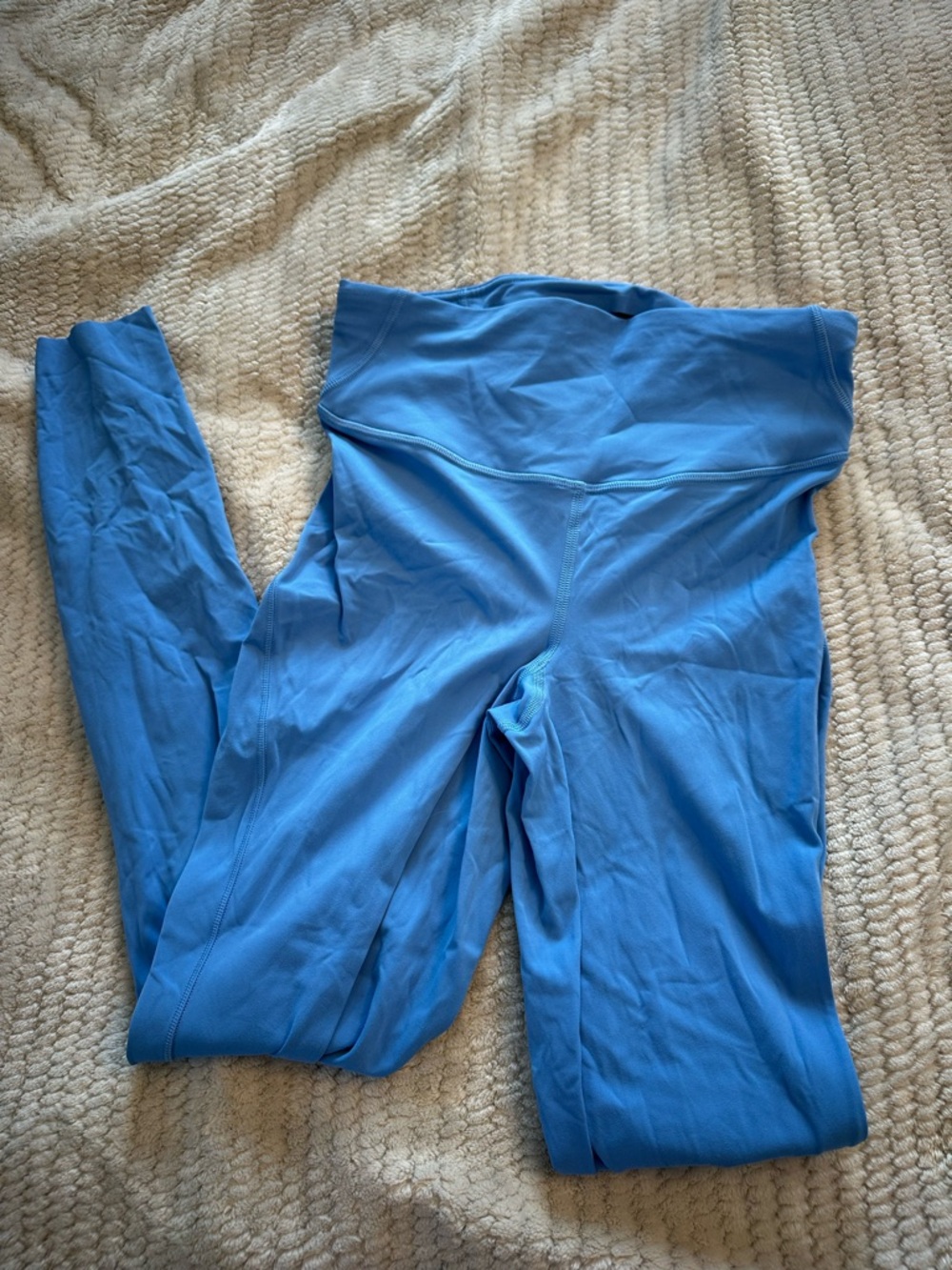 lululemon athletica Blue High-Waist Leggings